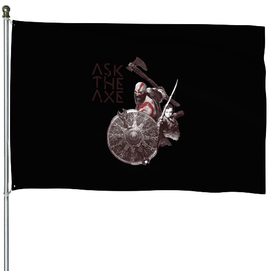 God Of War Ask The Axe House Flags