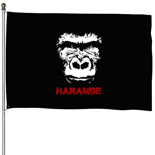 Harambe House Flags