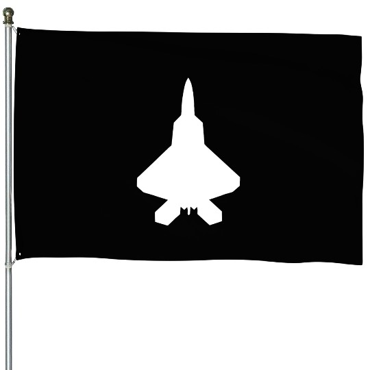 F 22 Raptor Fighter Jet House Flags