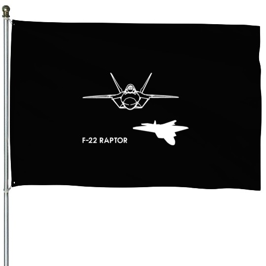 Lockheed Martin F-22 Raptor House Flags