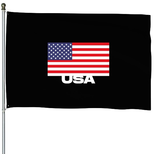 American Flag House Flags