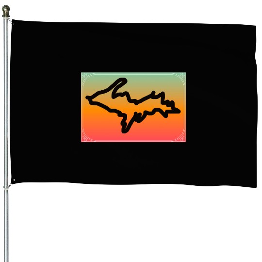 Upper Peninsula House Flags