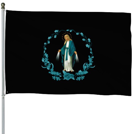 Our Lady of Grace, House Flags