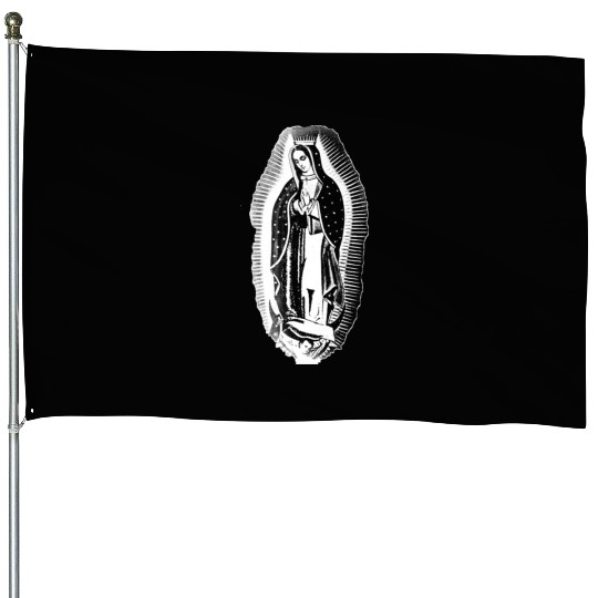 Our Lady of Guadalupe House Flags