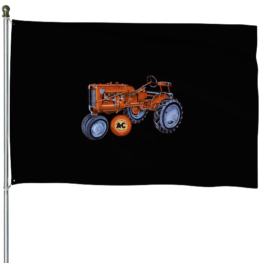 Allis Chalmers Tractor USA House Flags