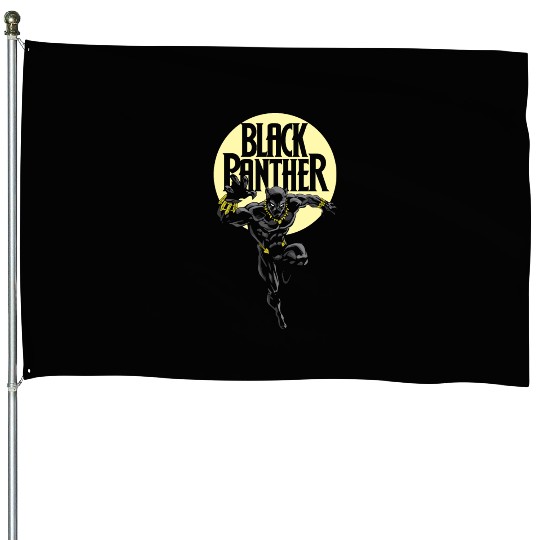 Black Panther House Flags