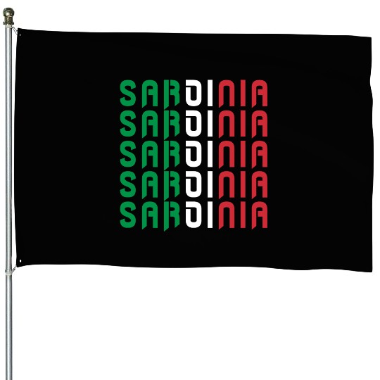 Sardinia Italy Flags Design House Flags