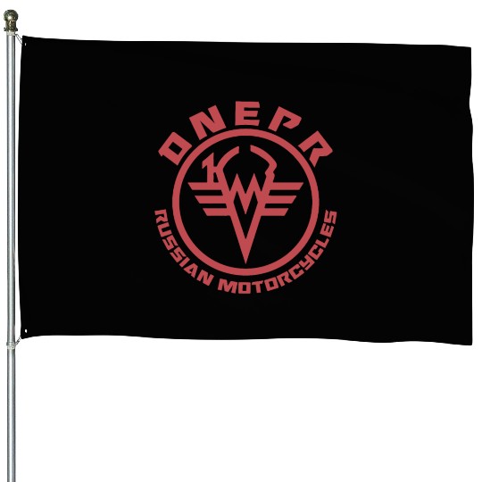 Dnepr russian motorcycles Ural sidecar gift House Flags