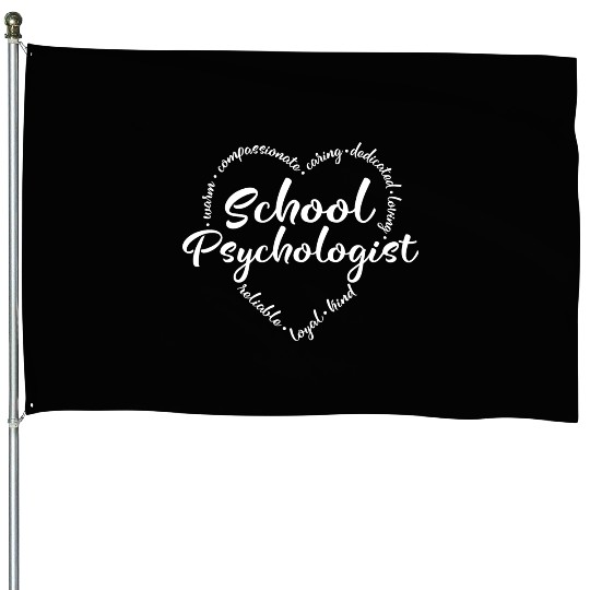 School psychologist, psychology, School counselor House Flags