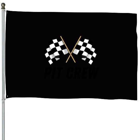 Pit Crew House Flags