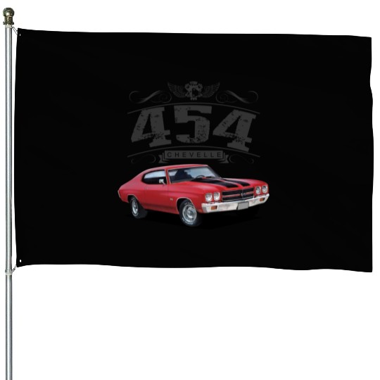 Heavy 454 Chevelle House Flags