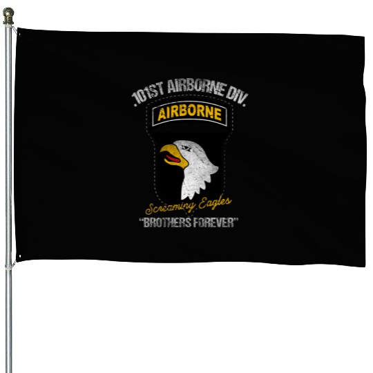 101st Airborne Division US Army Veteran House Flags