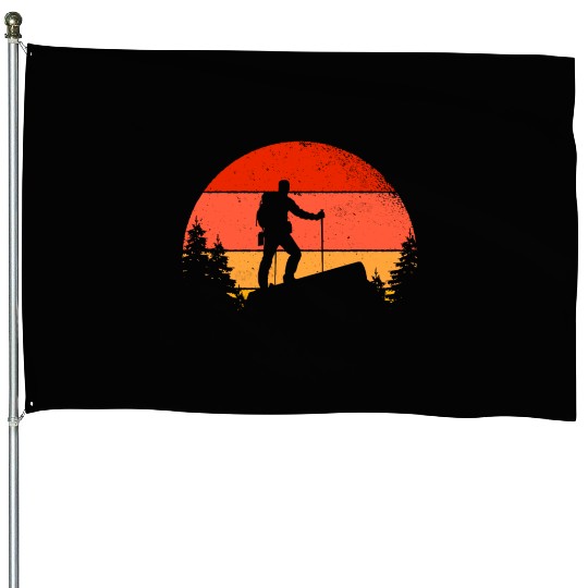 Hiking House Flags