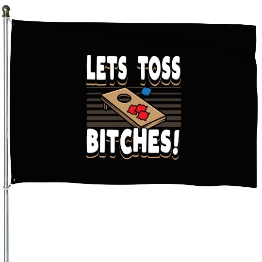 Cornhole player, Cornhole lover, Game Sport Gift House Flags