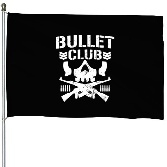 Japan Pro Wrestling Bullet Club Bone Soldier House Flags
