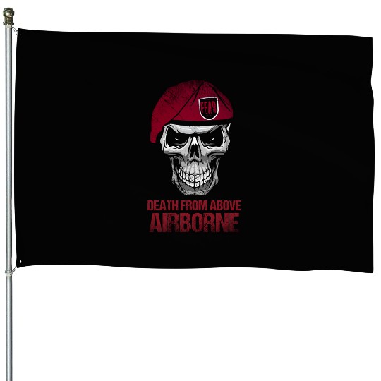 Airborne Paratrooper Wings US Army Military House Flags