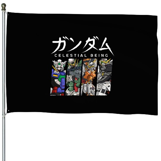 GUNDAM 00 Celestial Being House Flags