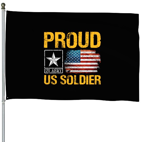 Proud Army Son Army Mom US Army Memorial Day House Flags