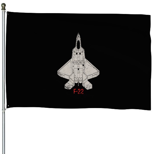 F 22 Raptor House Flags