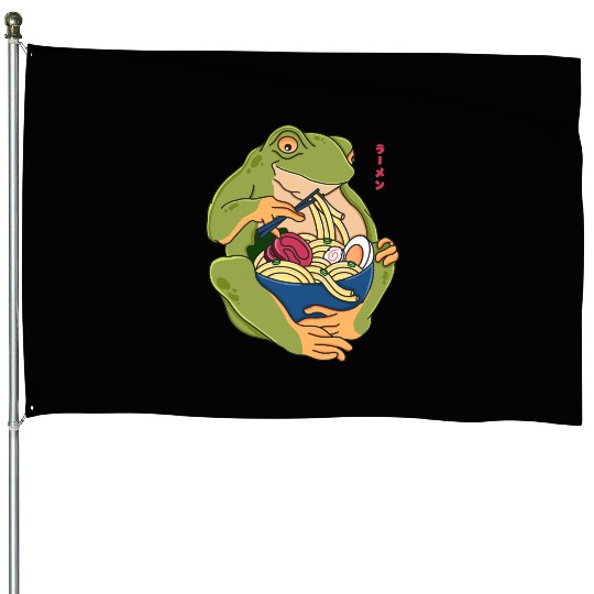 Toad Japanese Ramen House Flags
