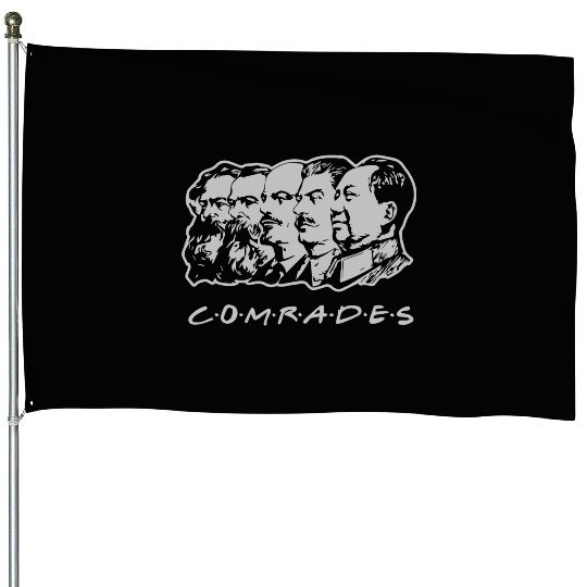 Communist Comrades Friends House Flags