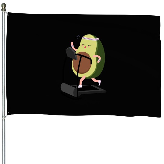 run avocado House Flags