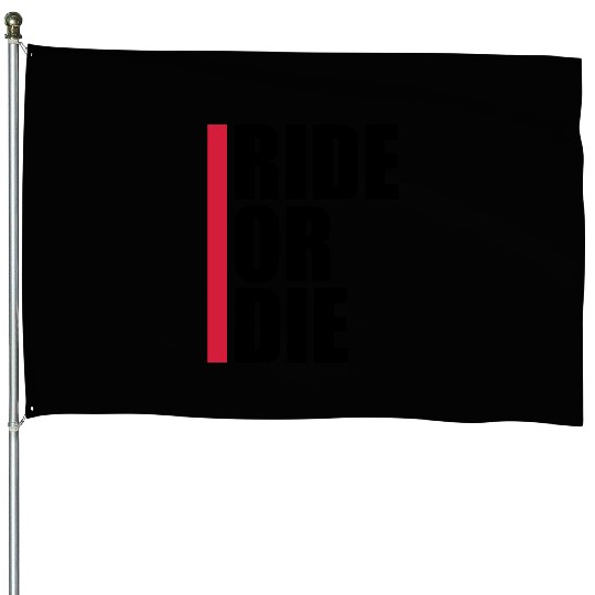 Bar Red Logo House Flags