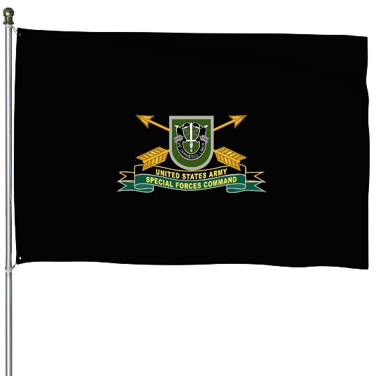 Army US Army Special Forces Command Flash House Flags