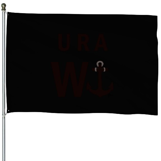 U R A W anchor! House Flags