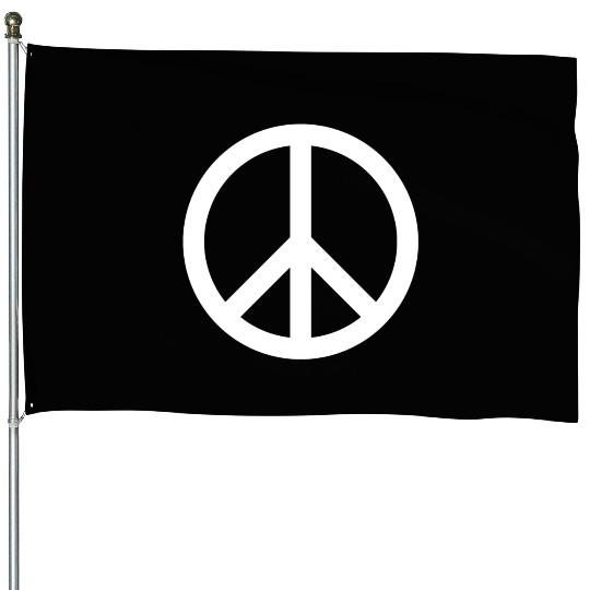 PEACE PEACE PEACE ON EARTH House Flags