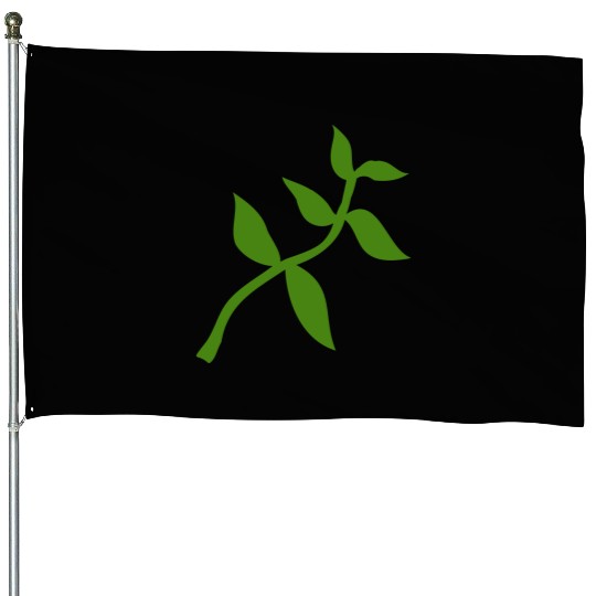 plant olive branch House Flags