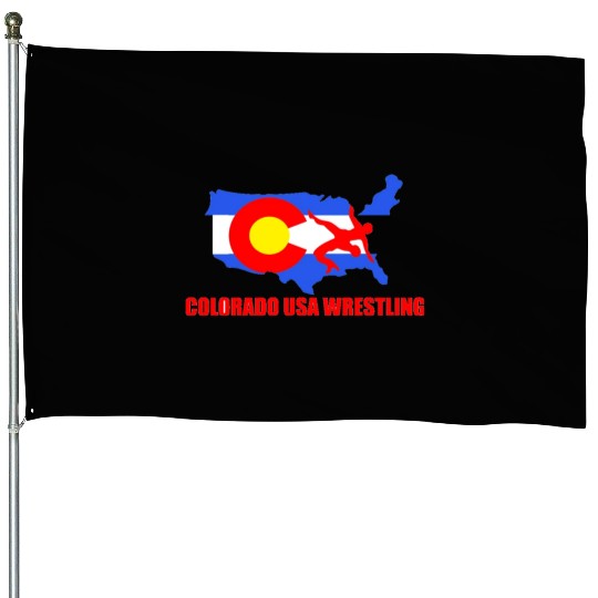Team USA Wrestling Colorado Division House Flags