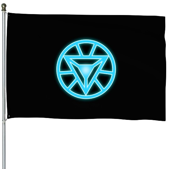 Arc Reactor Iron Man House Flags