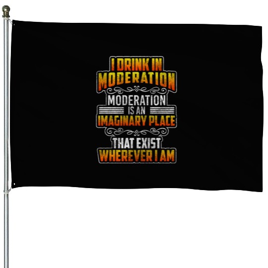 Alcohol Partying Vodka Disco House Flags