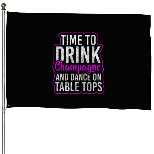 Alcohol Partying Vodka House Flags