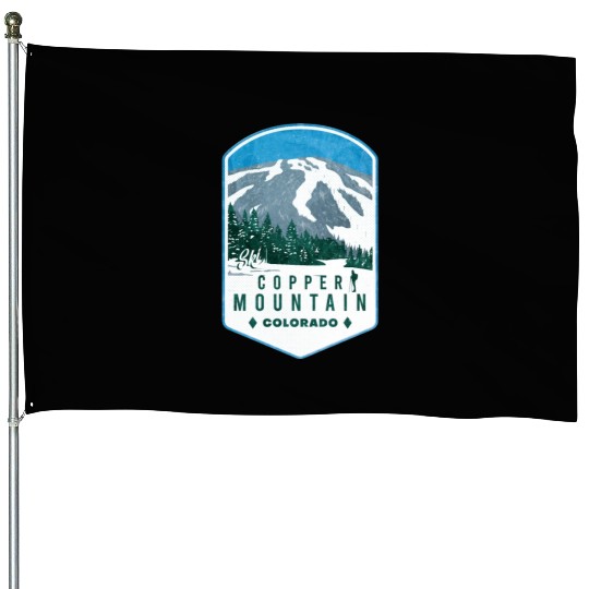 Copper Mountain Colorado Ski House Flags