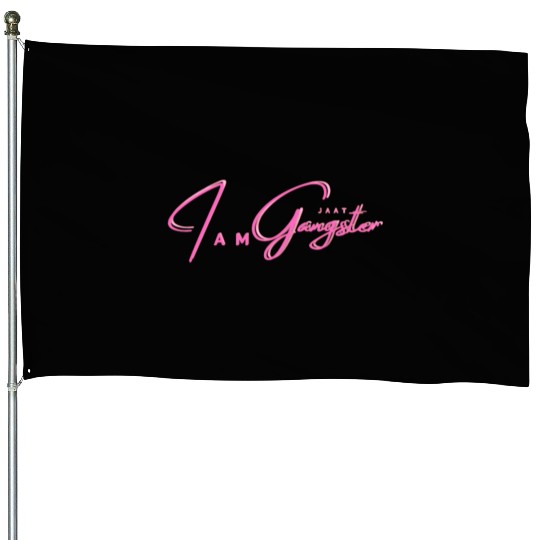 gym worm House Flags , i am gangster House Flags , army