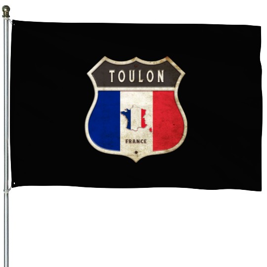 Toulon France coat of arms flags design House Flags