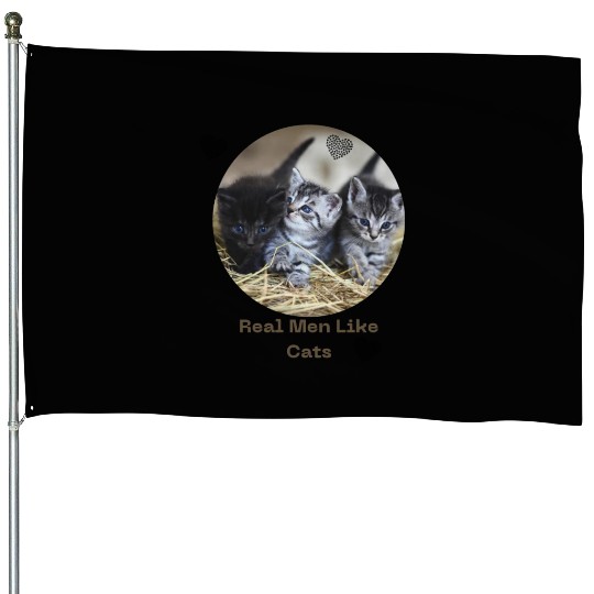 Kittens love House Flags