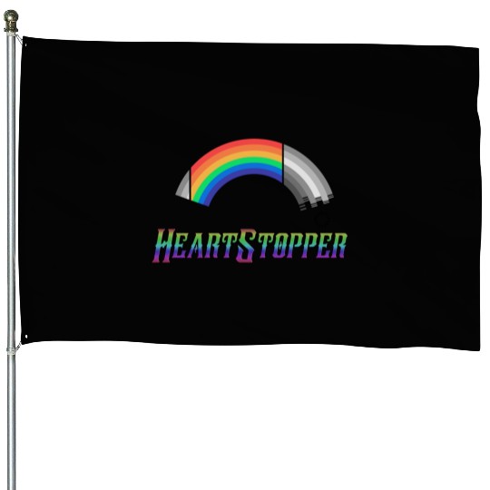 Heartstopper Rainbow LBGTQIA+ Loading House Flags