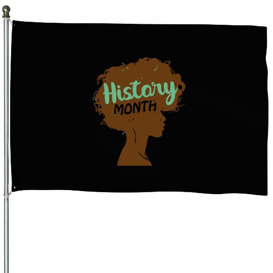 Black History Month House Flags