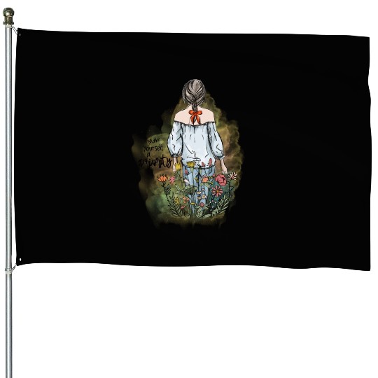 Make yourself a priority sublimation House Flags