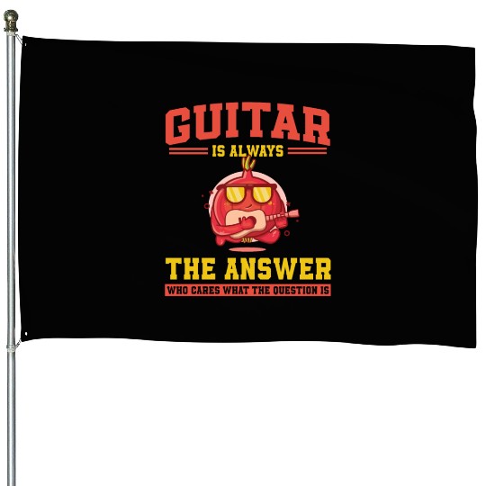 Onion Guitar House Flags
