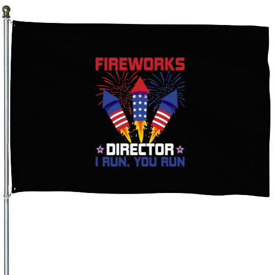 Fireworks Director House Flags
