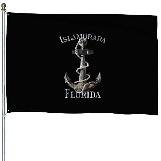 Islamorada Florida Keys Nautical Anchor Sailing House Flags