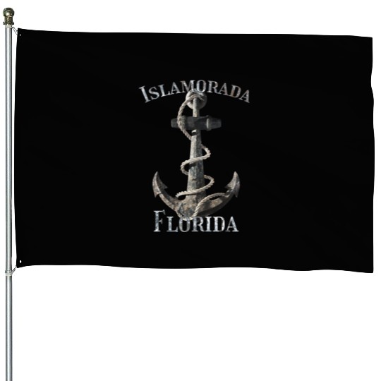 Islamorada Florida Keys Nautical Anchor Sailing House Flags