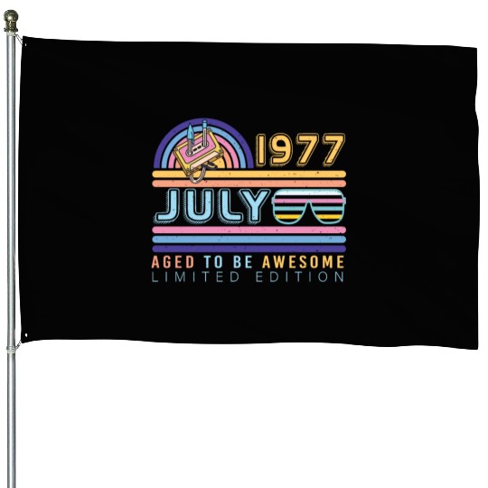 Brilliant Gift For July 1977 House Flags