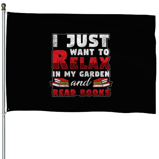 Books Book Lover Literature Back To School House Flags