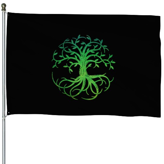 Celtic Tree of Life House Flags