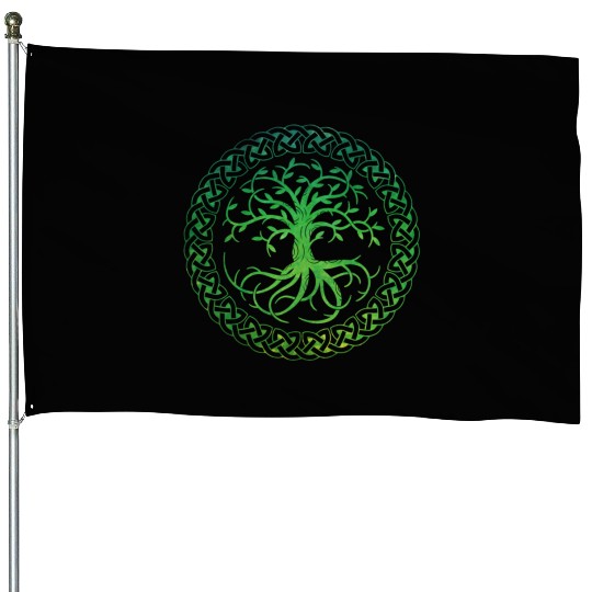 Celtic Tree of Life House Flags